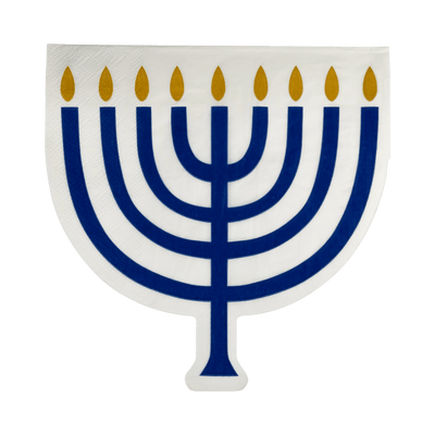 Menorah Luncheon Napkin - The Weitzman Museum Store - HNK1141