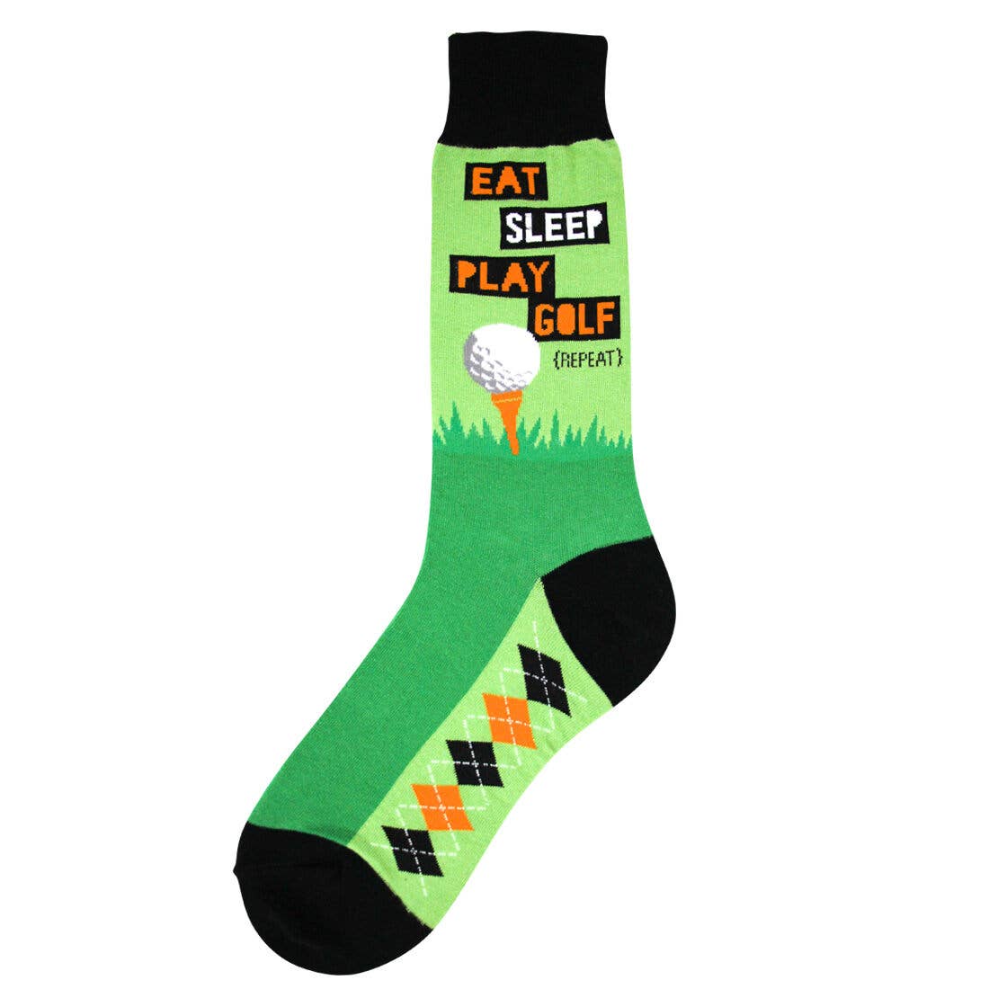Men's Eat Sleep Golf Socks - The Weitzman Museum Store - 6979M