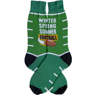 Men's Football Season Socks - The Weitzman Museum Store - 7104M