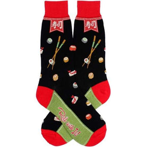 Men's Sushi Roll Socks - The Weitzman Museum Store - 7146M