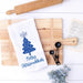 Merry Chrismukkah Kitchen Towel - The Weitzman Museum Store - 