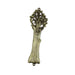 Metal Mezuzah Case Tree of Life Antique Brass - The Weitzman Museum Store - J - MMC - 7