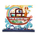 Metal Noah's Ark Menorah - The Weitzman Museum Store - EMHAY6