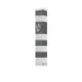 Mezuzah Grey and White Stripe - The Weitzman Museum Store - HDR-4468