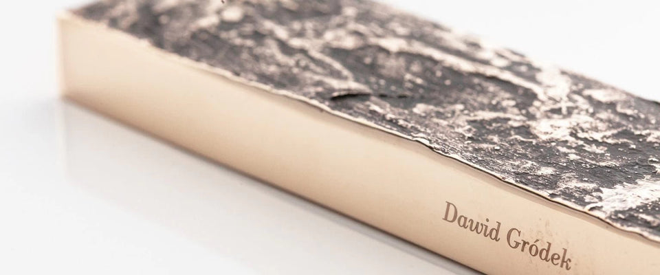Mi Polin Bronze Mezuzah - DAWIDGRÓDEK UL. JUCHNIEWICZA - The Weitzman Museum Store - 
