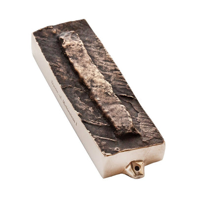 Mi Polin Bronze Mezuzah - DYNOW, UL. MICKIEWICZA 1 - The Weitzman Museum Store - 7 - 847384009795