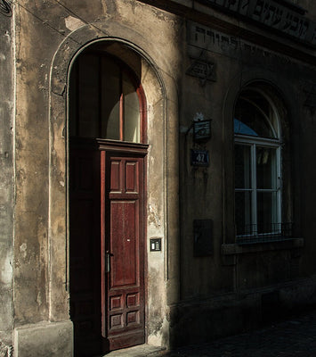 Mi Polin Bronze Mezuzah - KRAKOW, UL. JOSEFA 42 - The Weitzman Museum Store - 7 - 847384013338