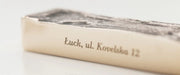 Mi Polin Bronze Mezuzah - ŁUCK UL. KOVELSKA 12 - The Weitzman Museum Store - 