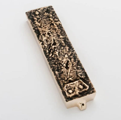 Mi Polin Bronze Mezuzah - STRYJ UL. KRAVETSKA 22 - The Weitzman Museum Store - 7-847384018731