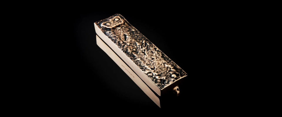 Mi Polin Bronze Mezuzah - STRYJ UL. KRAVETSKA 22 - The Weitzman Museum Store - 7-847384018731
