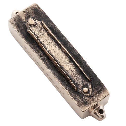 Mi Polin Bronze Mezuzah - WARSZAWA, UL. WALICÓW 14 - The Weitzman Museum Store - 7 - 847384015382