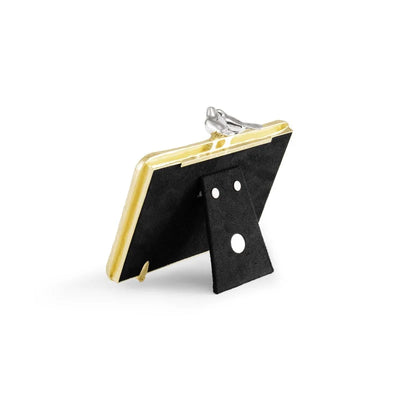 Lovebird 4X6 Frame Silver & Gold