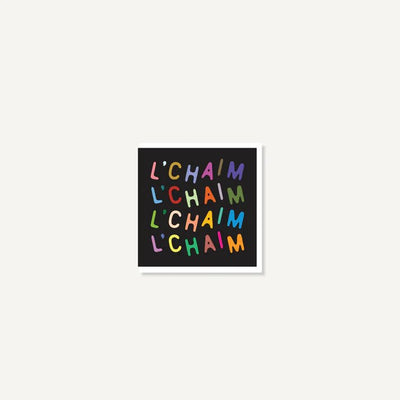 Mini L'Chaim Card - The Weitzman Museum Store - GC - EC - 023