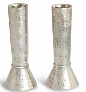 Modern Hammered Candle Sticks - The Weitzman Museum Store - NCD610H