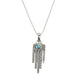 Modern Hamsa w/Turquoise Necklace - The Weitzman Museum Store - 529735