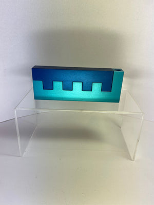 Modular Blue & Turquoise Menorah - The Weitzman Museum Store - 7 - 847384010824