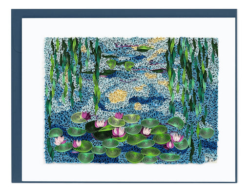 Monet Water Lilies Card - The Weitzman Museum Store - AS0016