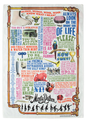 Monty Python Dish Towel - The Weitzman Museum Store - 5828