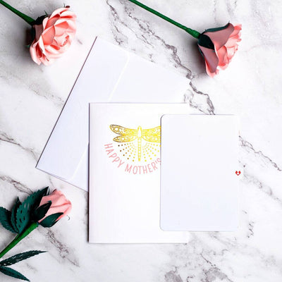 Mother’s Day Dragonfly Pop - Up Card - The Weitzman Museum Store - LP3779