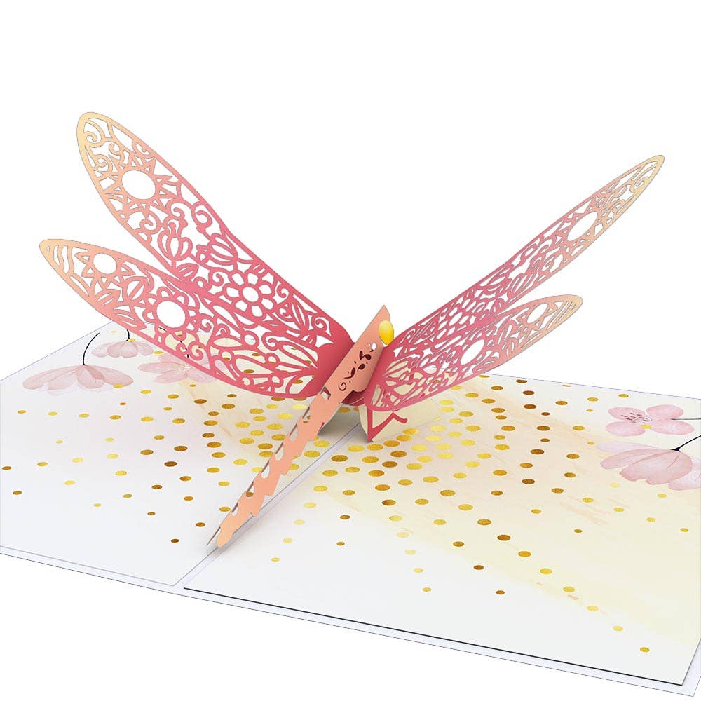 Mother’s Day Dragonfly Pop - Up Card - The Weitzman Museum Store - LP3779