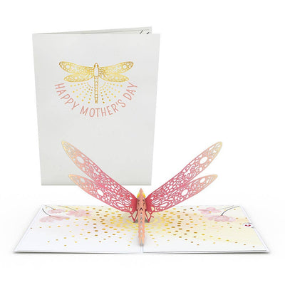 Mother’s Day Dragonfly Pop - Up Card - The Weitzman Museum Store - LP3779
