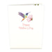 Mother's Day Hummingbird Pop - Up Card - The Weitzman Museum Store - LP3048