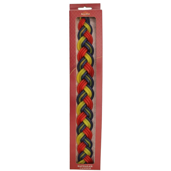 Multi Color Havdalah Candle - The Weitzman Museum Store - HC500 - MU