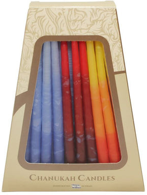 Multi - color Ombre Hanukkah Candles - The Weitzman Museum Store - cp - 15