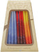 Multi - color Ombre Hanukkah Candles - The Weitzman Museum Store - cp - 15