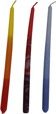 Multi - color Ombre Hanukkah Candles - The Weitzman Museum Store - cp - 15