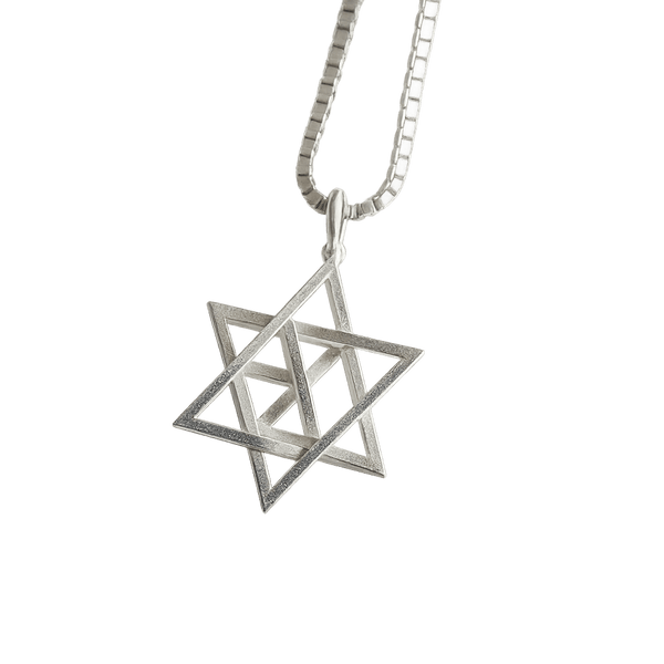 Multi-Dimensional Star of David Necklace - The Weitzman Museum Store - 27