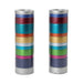Multicolor Rings Shabbat Candleholders - The Weitzman Museum Store - EMCK1