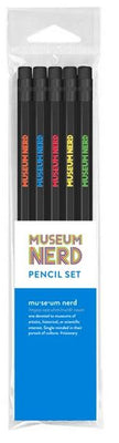 Museum Nerd Pencil Set - The Weitzman Museum Store - 7 - 847384017281