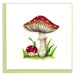 Mushroom Quilling Card - The Weitzman Museum Store - BL1291