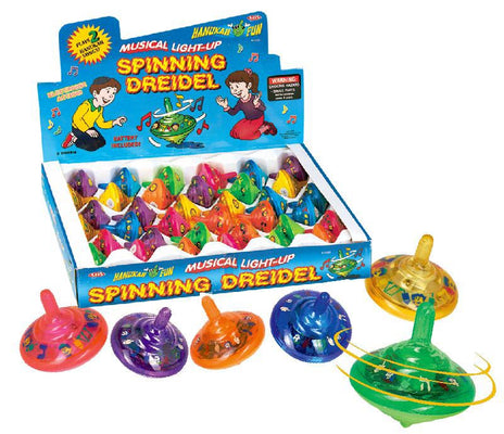 Musical Light Up Dreidel - The Weitzman Museum Store - 4355