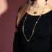 My Daughters Keep Stealing This Bezel Drop Necklace - The Weitzman Museum Store - LMPKZN13-14E
