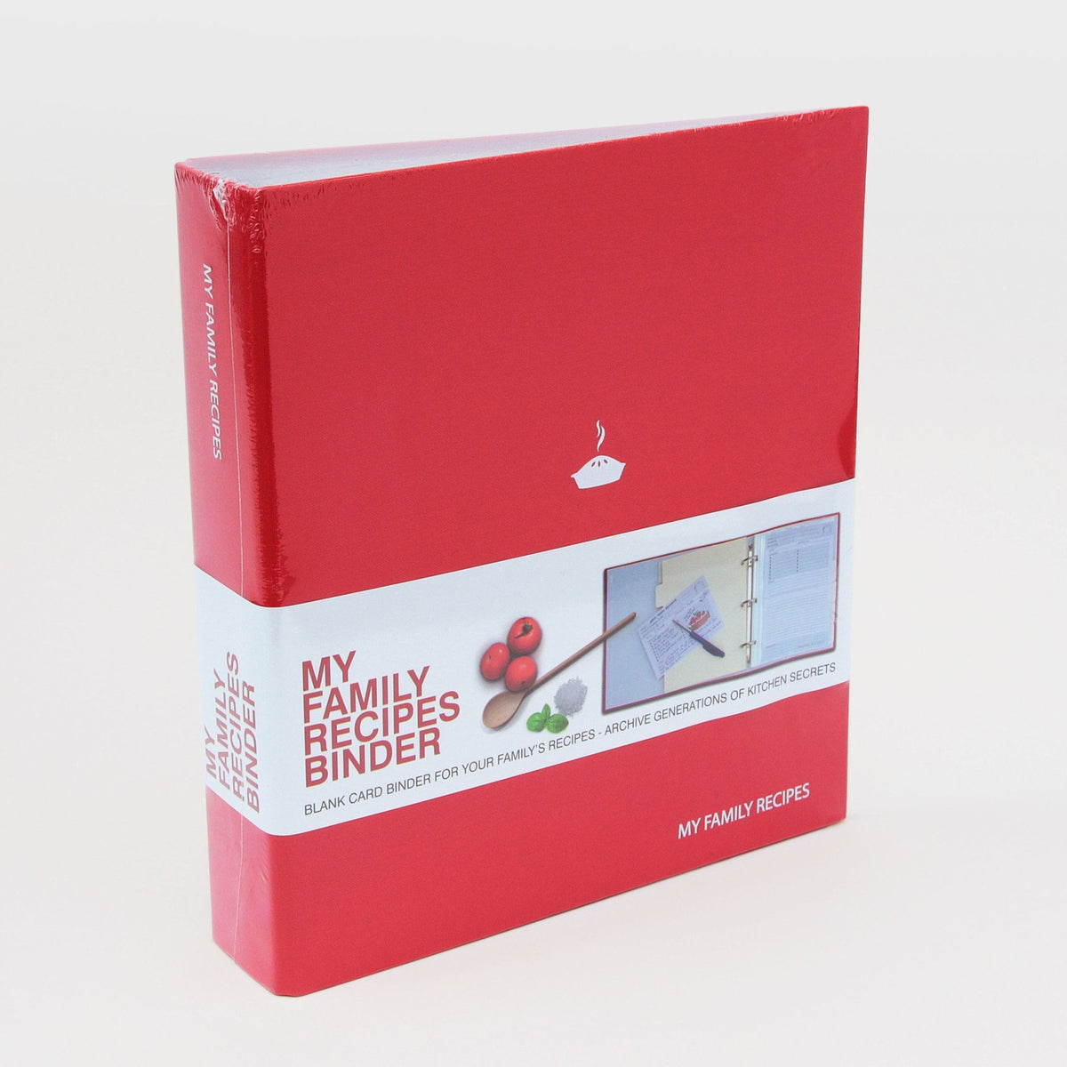 recipe binder with cards Recipe Card Binder main image 1