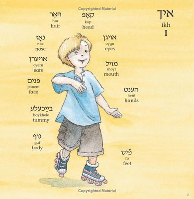 My First Yiddish Word Book - The Weitzman Museum Store - 9781467751759
