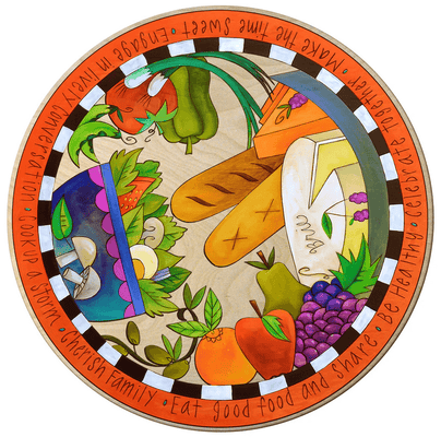 Nature's Bounty Lazy Susan - The Weitzman Museum Store - 7 - 847384019033