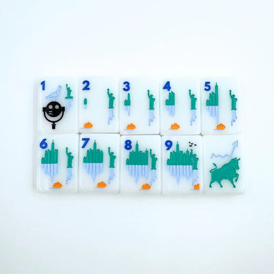 New York City NYC Mahjong Set - The Weitzman Museum Store - TLNYLG02