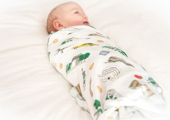 New York City Swaddle Blanket - The Weitzman Museum Store - 7 - 847384018030