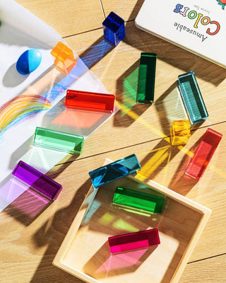 Noa Rainbow Blocks - The Weitzman Museum Store - MR24NB