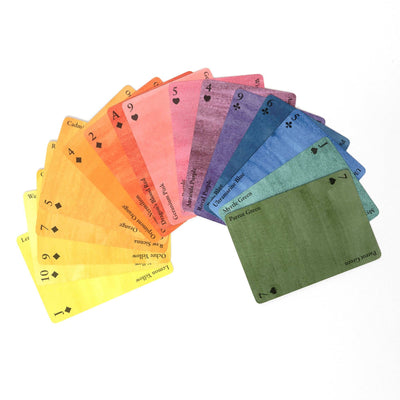 Nomenclature of Colours Single Playing Card Deck - The Weitzman Museum Store - COC040-CRD-GFT