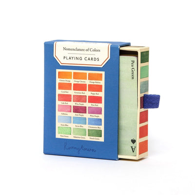 Nomenclature of Colours Single Playing Card Deck - The Weitzman Museum Store - COC040-CRD-GFT