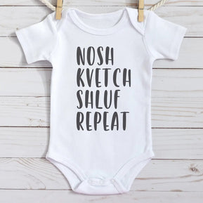 Nosh Baby Onesie - The Weitzman Museum Store - NOSH151 - 3