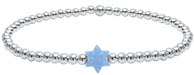 Opal Star of David Bracelet - The Weitzman Museum Store - 7 - 847384018169