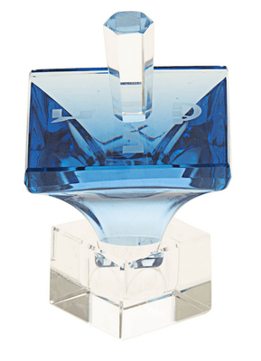 Optic Blue Dreidel - The Weitzman Museum Store - 517 - B