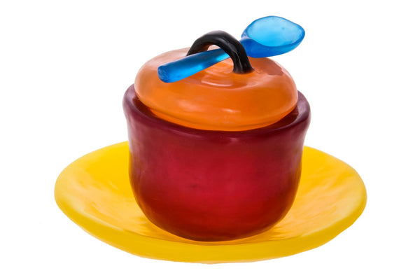 Orange Honey Bowl - The Weitzman Museum Store - 471 - C