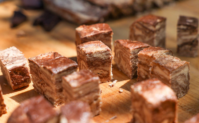 Organic Halva - Fudgy Dark Chocolate Sea Salt - The Weitzman Museum Store - 850000189263