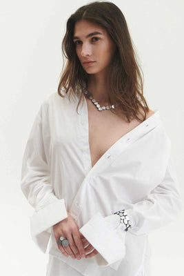 Organic Reflections Silver Bracelet - The Weitzman Museum Store - OR12SL01 - JB